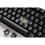 Ducky One 3 Classic TKL, toetsenbord Zwart/wit, US lay-out, Cherry MX Speed Silver, RGB led, Double-shot PBT, Hot-swappable, QUACK Mechanics, 80%