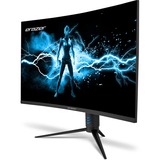 Erazer Spectator X20 MD 22093  32" curved gaming monitor Zwart, 165 Hz, HDMI, DisplayPort