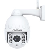 Foscam SD4, 4MP Dual-Band WiFi PTZ buiten beveiligingscamera Wit, WiFi, LAN