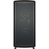Fractal Design Summit Black TG midi tower behuizing Zwart/houtkleur | 2x USB-A | 1x USB-C | Tempered Glass