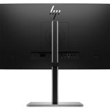 HP E24 G5 23.8" monitor Zwart/zilver, HDMI, DisplayPort, 4x USB-A 3.2 (5 Gbit/s), USB-B