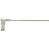 Kensington Slim NanoSaver 2.0 EQ Combination Laptop Lock diefstalbeveiliging Zilver