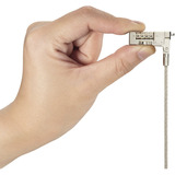 Kensington Slim NanoSaver 2.0 EQ Combination Laptop Lock diefstalbeveiliging Zilver