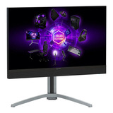 LORGAR Pro 27MP1 27" 4K UHD gaming monitor Grijs/zwart, HDMI, DisplayPort, USB-C, Audio, 160 Hz
