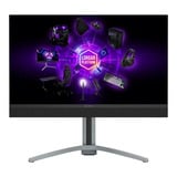 LORGAR Pro 27MP1 27" 4K Ultra HD gaming monitor Grijs/zwart, 1x DisplayPort, 2x HDMI, 1x USB-C, 2x USB-A, 160 Hz, HDMI, DisplayPort, USB-C, Audio, 160 Hz