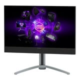 LORGAR Pro 27MP1 27" 4K Ultra HD gaming monitor Grijs/zwart, 1x DisplayPort, 2x HDMI, 1x USB-C, 2x USB-A, 160 Hz, HDMI, DisplayPort, USB-C, Audio, 160 Hz