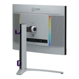 LORGAR Pro 27MP1 27" 4K Ultra HD gaming monitor Grijs/zwart, 1x DisplayPort, 2x HDMI, 1x USB-C, 2x USB-A, 160 Hz, HDMI, DisplayPort, USB-C, Audio, 160 Hz