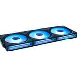 Lian Li UNI FAN SL-INFINITY 120 ARGB Reverse Blade case fan Zwart, 3 stuks
