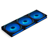 Lian Li UNI FAN SL-INFINITY 120 ARGB Reverse Blade case fans Zwart, 3 stuks, 120 x 122 x 25 mm, PWM