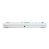 MCHOSE X75 V2 Blue Icy Creamsicle Custom Mechanical Keyboard Wit, US lay-out (QWERTY), Kailh Box Icy Creamsicle, 75%, RGB, Hot swap, Double-Shot PBT, draadloos | Bluetooth | USB-C