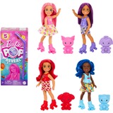 Mattel Pop Reveal Chelsea fruit series met Pop-It Pet Met kleurverandering, Assortiment product