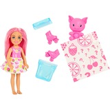 Mattel Pop Reveal Chelsea fruit series met Pop-It Pet Met kleurverandering, Assortiment product