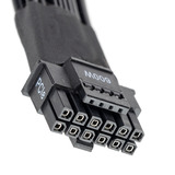 SilverStone PP15-90 kabel Zwart