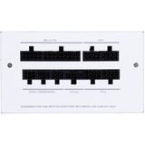 SilverStone SST-DA850R-GMA-WWW modulaire 850 watt voeding  Wit, 4x PCIe