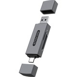 USB-A + USB-C Stick kaartlezer (104MB/s)