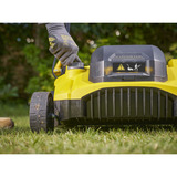 Stanley Borstelloze 2x18V V20 verticuteerder 38cm Zwart/geel, Accu en oplader niet inbegrepen