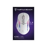 Turtle Beach Kone II Air gaming muis Wit, 50 - 26.000 Dpi, RGB, USB / 2,4 GHz / Bluetooth