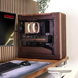 ALTERNATE Studio Ryzen 9 - RTX 5080 Workstation pc-systeem Powered by ASUS Zwart/houtkleur | R9 9900X | RTX 5080 | 32 GB | 2 TB SSD