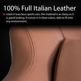 Arozzi Primo - Full Premium Leather - Brown gamestoel Bruin