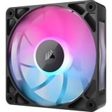 Corsair RX120 MAX RGB case fan Zwart, 3 stuks, 4-pins PWM fan-connector