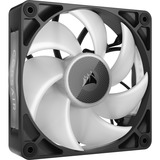 Corsair RX120 MAX RGB case fan Zwart, 3 stuks, 4-pins PWM fan-connector