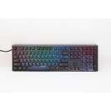 Ducky One 3 Pro RGB mechanisch gaming toetsenbord Zwart, US lay-out (QWERTY), Cherry MX2A Brown, 100%, RGB led, Double-shot PBT, QUACK Mechanics, hot swap