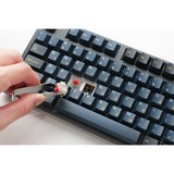 Ducky One 3 Pro RGB mechanisch gaming toetsenbord Zwart, US lay-out (QWERTY), Cherry MX2A Brown, 100%, RGB led, Double-shot PBT, QUACK Mechanics, hot swap