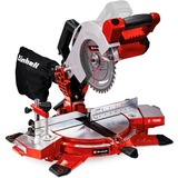 EINHELL Accu Kap & verstekzaag TE-MS 18/210 Li-Solo afkort- en verstekzaag Rood/zwart, Accu en oplader niet inbegrepen