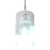 Endgame Gear OP1 RGB Gaming Muis - White Frost Wit/transparant, 50 - 26.000 DPI, RGB led