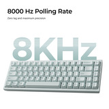 Keychron Q16 HE 8K Magnetic Switch Keyboard Blauw, US lay-out (QWERTY), Keychron Ultra-Fast Lime, 65%, 65%, RGB, Hot swap, 8K