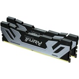 Kingston 48 GB DDR5-8400 (2x 24 GB) Dual-kit werkgeheugen Zilver/zwart, KF584CU40RSK2-48, Renegade, XMP 3.0