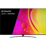 LG 65NANO826QB 65" Ultra HD nano cell-tv Grijs, 4x HDMI, 2x USB, Optisch, CI+, Bluetooth, LAN, WLAN, HDR