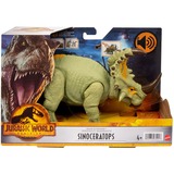Mattel Jurassic World - Roar Strikers Sinoceratops Speelfiguur 