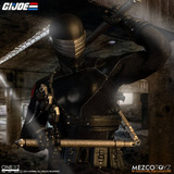 Mezco Toys G.I. Joe Light-Up Action Figure 1/12 Snake Eyes Deluxe Edition 17 cm Speelfiguur 