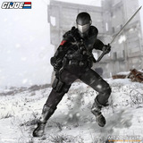 Mezco Toys G.I. Joe Light-Up Action Figure 1/12 Snake Eyes Deluxe Edition 17 cm Speelfiguur 