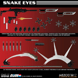 Mezco Toys G.I. Joe Light-Up Action Figure 1/12 Snake Eyes Deluxe Edition 17 cm Speelfiguur 