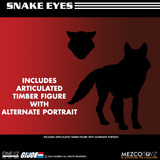 Mezco Toys G.I. Joe Light-Up Action Figure 1/12 Snake Eyes Deluxe Edition 17 cm Speelfiguur 
