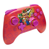 PowerA Advantage draadloze controller voor Nintendo Switch 2 - Mario en vrienden Rood