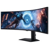 Samsung Odyssey G9 S49FG914EU 49" Curved UltraWide gaming monitor Zwart, 2x HDMI, 1x DisplayPort, USB, AMD FreeSync, 144 Hz