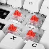Sharkoon Switch Set Gateron PRO Red keyboard switches Rood/transparant, 35 stuks