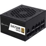 SilverStone DA750R-GM Gold, modulaire 750 watt voeding  Zwart, 4x PCIe
