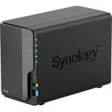 Synology DiskStation DS225+ incl. 2x HAT3300-4T 4 TB nas Zwart, 1x 1GbE LAN, 1x 2.5GbE LAN, 2x USB 3.2 Gen 1