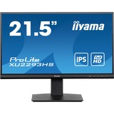 iiyama ProLite XU2293HS-B5 21" monitor Zwart, 75 Hz, HDMI, DisplayPort, Audio, AMD Free-Sync