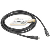 ACT Connectivity USB4 20Gbps 240W USB Type-C kabel, 0,5 meter Zwart