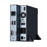 APC Easy-UPS On-Line SRVL2KRILRK Noodstroomvoeding - Li-ion Zwart/zilver, 6x C13, Rack/tower convertible, extendable runtime, 2000VA