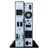 APC Easy-UPS On-Line SRVL2KRILRK Noodstroomvoeding - Li-ion ups Zwart/zilver, 6x C13, Rack/tower convertible, extendable runtime, 2000VA