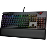 ASUS ROG Strix Flare II RGB mechanisch gaming toetsenbord Gunmetal, US lay-out (QWERTY), ROG NX Red, 100%, RGB leds, ROG PBT