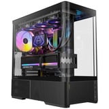 Antec C6 Curve ARGB midi tower behuizing Zwart | 2x USB-A | 1x USB-C | Tempered Glass