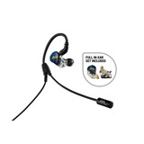 Antlion Kimura Duo in-ear oortjes Zwart/blauw