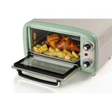 Ariete Vintage elektrische oven 3919/04 mini bakoven Groen, 10 liter